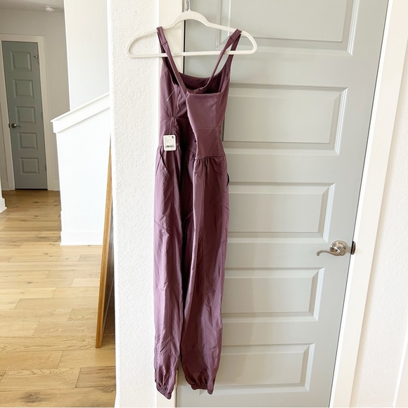 NWT Free People Righteous Onesie Jumpsuit Purple Mountain - Picture 3 of 4